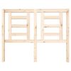 vidaXL Testiera per Letto 126x4x100 cm in Legno Massello di Pino