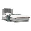 vidaXL Giroletto senza Materasso Rovere Sonoma 90x190 cm