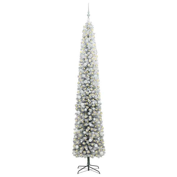 vidaXL Albero di Natale artificiale con 300 LED Verde 300 cm