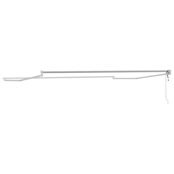 vidaXL Struttura della tenda elettrica retrattile Bianco 4 x 2 m