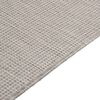 vidaXL Tappeto da Esterni a Tessitura Piatta 200x280 cm Grigio Chiaro