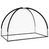 vidaXL Rete da Golf Nera 300x150x210 cm in Poliestere