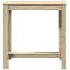 vidaXL Tavolo da Bar Rovere Sonoma 102x50x103,5cm in Legno Multistrato