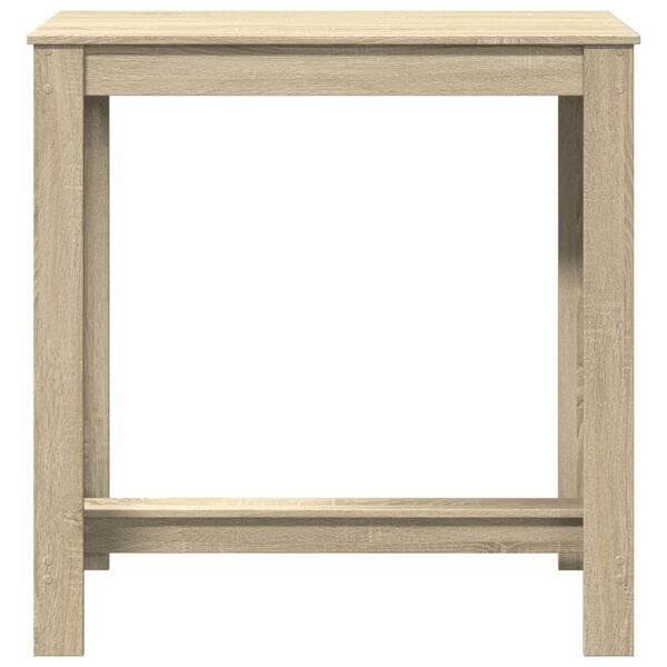 vidaXL Tavolo da Bar Rovere Sonoma 102x50x103,5cm in Legno Multistrato