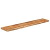 vidaXL Piano Tavolo 140x30x3,8 cm Rettangolare Legno Acacia Bordi Vivi