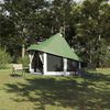 vidaXL Tenda Tipi Familiare con tetto Verde 404 x 370 x 270 cm