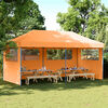 vidaXL Tenda Party Arancione 292 x 580 x 315 cm Tessuto Oxford