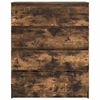vidaXL Credenza Rovere Fumo 80x35x99 cm in Legno Multistrato