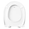 CORNAT Tavoletta WC Chiusura Ammortizzata PREMIUM 6 Duroplast Bianco