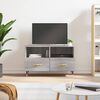 vidaXL Mobile Porta TV Grigio Sonoma 80x36x50 cm in Legno Multistrato