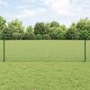 vidaXL Recinzione con Posto Verde 0,6 x 25 m Acciaio e PVC