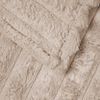 vidaXL Coperta Beige 150 x 130 cm Panno