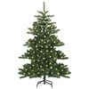 vidaXL Albero di Natale Artificiale con Rami Pieghevoli Verde 150 cm