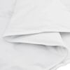 vidaXL Duvet Estivo con cuscino 2 pcs Bianco Piuma d'anatra