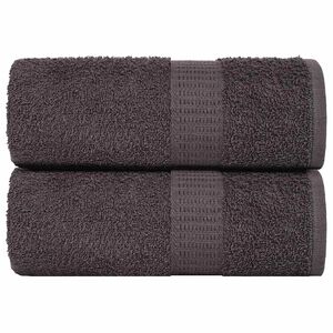 vidaXL Salviette FROGN 2 pz Antracite 15x21 cm 360 g/m&sup2;