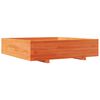 vidaXL Fioriera Giardino 100x100x26,5cm Legno Massello Pino