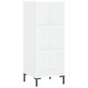 vidaXL Credenza Bianca 34,5x32,5x90 cm in Legno Multistrato