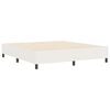 vidaXL Struttura letto piattaforma Crema 180 x 200 cm Tessuto