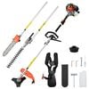 vidaXL Decespugliatore 4 in 1 Funzione Arancione 52 cc 1,45 kW