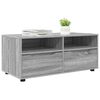 vidaXL Mobile TV Grigio Sonoma 100 x 48 x 43 cm Legno multistrato