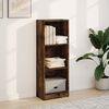 vidaXL Libreria Rovere Fumo 40x24x109 cm in Truciolato