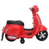 vidaXL Motocicletta per Bambini Elettrica Vespa GTS300 Rossa