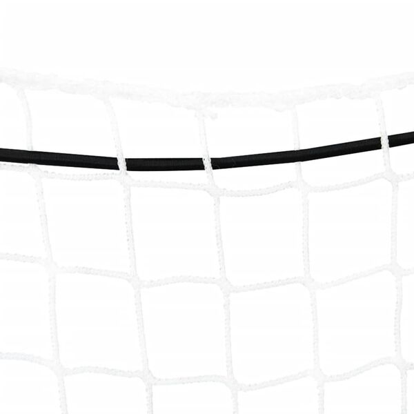vidaXL Rete per Rimorchio con Corda Elastica Bianco 5x3,5 m in PP