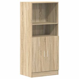 vidaXL Mobile da Cucina Rovere Sonoma 57x41,5x131,5 cm in Truciolato