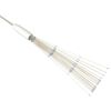 vidaXL Luci di Natale Fuochi d'Artificio Blu Chiaro 20 cm 140 LED