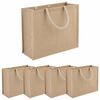 vidaXL Borse in juta 5 Naturale 42 x 33 x 19 cm 100% Juta Tossa