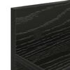 vidaXL Appendiabiti a muro Rovere nero 40 x 10.5 x 18 cm