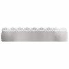 vidaXL Bordure per prato 20 pz 103 x 0,05 x 22 cm Acciaio Inox Argento
