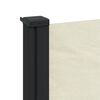 vidaXL Tenda da Sole Laterale Retrattile Crema 120x500 cm