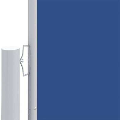 vidaXL Tenda da Sole Laterale Retrattile Blu 180x1200 cm