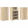 vidaXL Banco Reception Rovere Sonoma 155x50x103,5 cm Legno Multistrato