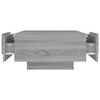 vidaXL Tavolino da Salotto Grigio Sonoma 90x60x31 cm Legno Multistrato