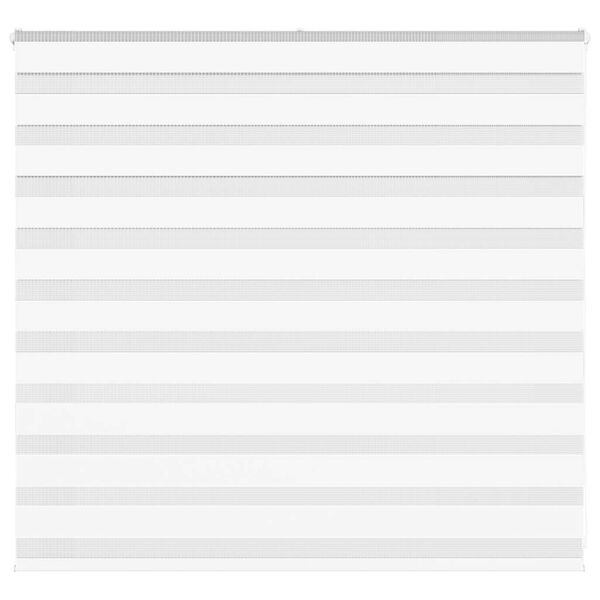 vidaXL Tenda a Rullo Zebra Larghezza Tessuto 155,9 cm Poliestere