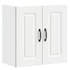 vidaXL Pensile da Cucina Kalmar Bianco in Legno Multistrato