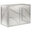 vidaXL Copertura per condizionatore d'aria Argento 100 x 50 x 70 cm