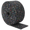 vidaXL Rotolo di Granulato in Gomma Nero 1000 x 12 x 0,6 cm Gomma