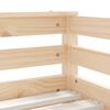 vidaXL Giroletto Bambini con Cassetti 70x140 cm Legno Massello di Pino