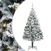 vidaXL Albero di Natale artificiale Bianco 210 cm