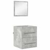 vidaXL Set di mobili per il bagno Grigio 41 x 38,5 x 48 cm