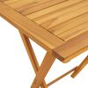 vidaXL Set Bistro da Giardino 3 pcs Marrone Legno di Acacia Massello