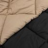 vidaXL Duvet Estivo Nero e Talpa 220 x 135 cm Microfibra