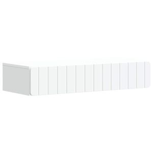 vidaXL Tavolino da Parete Laterale Bianco 87,5 x 34,5 x 17 cm