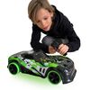 Exost Auto Telecomandata Lighting Dash Verde 1:14