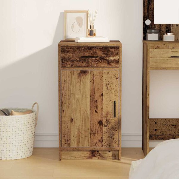 vidaXL Credenza Legno vecchio 40 x 40.5 x 75 cm Legno multistrato