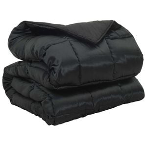 vidaXL Duvet Invernale 135 x 200 cm 450 gsm Nero