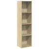 vidaXL Libreria Rovere Sonoma 40x30x152 cm in Legno Multistrato